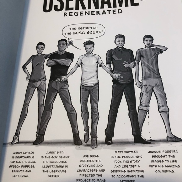 Username: Regenerated Joe Sugg Amrit Birdi Graphic Novel Hardcover - Picture 6 of 10